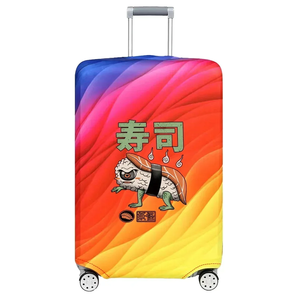 Suitcase Covers Portable Trolley Box Cover Suit for 18-32 Inch Bag Elastic Dust Cover Travel Accessories Cute Monster Series