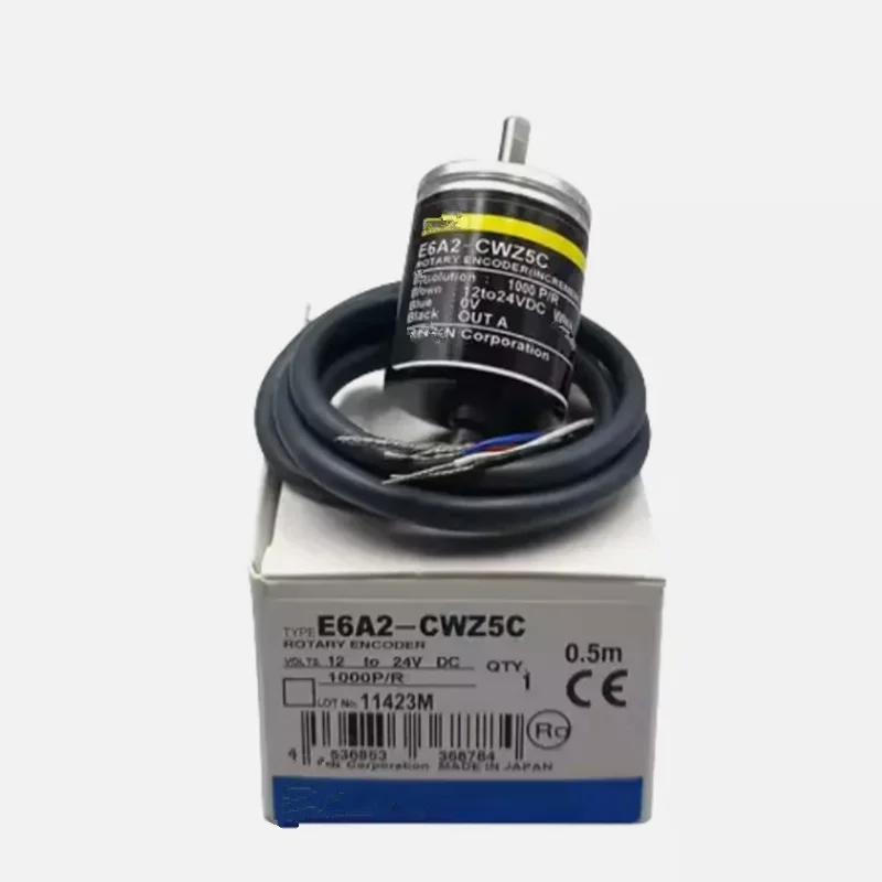 

E6A2-CW5C 200P/R 0.5M E6B2-CWZ5B 2000P/R 2M E6B2-CWZ6C 50P/R 2M E6B2-CWZ6C 500P/R 2M New Original Encoder