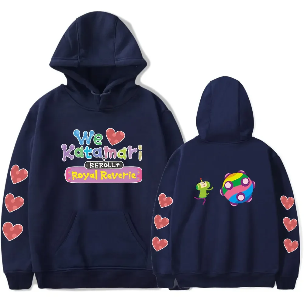 We Love Katamari Reroll Royal Reverie Funny Hoodie Hip Hop Graphic Sweatshirts Poleron Hombre Streetwear Harajuku Tracksuit