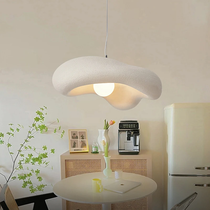 Wabi-Sabi LED Pendant Light, Lustres Suspensos Minimalistas, Iluminação Da Sala De Estar, Sala De Jantar Arte, Homestay, Decoração Restaurante