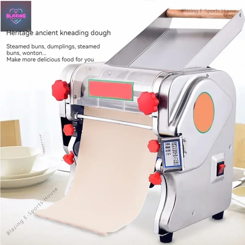 الكهربائية المعكرونة الصحافة آلة أداة فرد العجين الفولاذ المقاوم للصدأ سطح المكتب المعكرونة التجارية العجن زلابية جعل 220 فولت