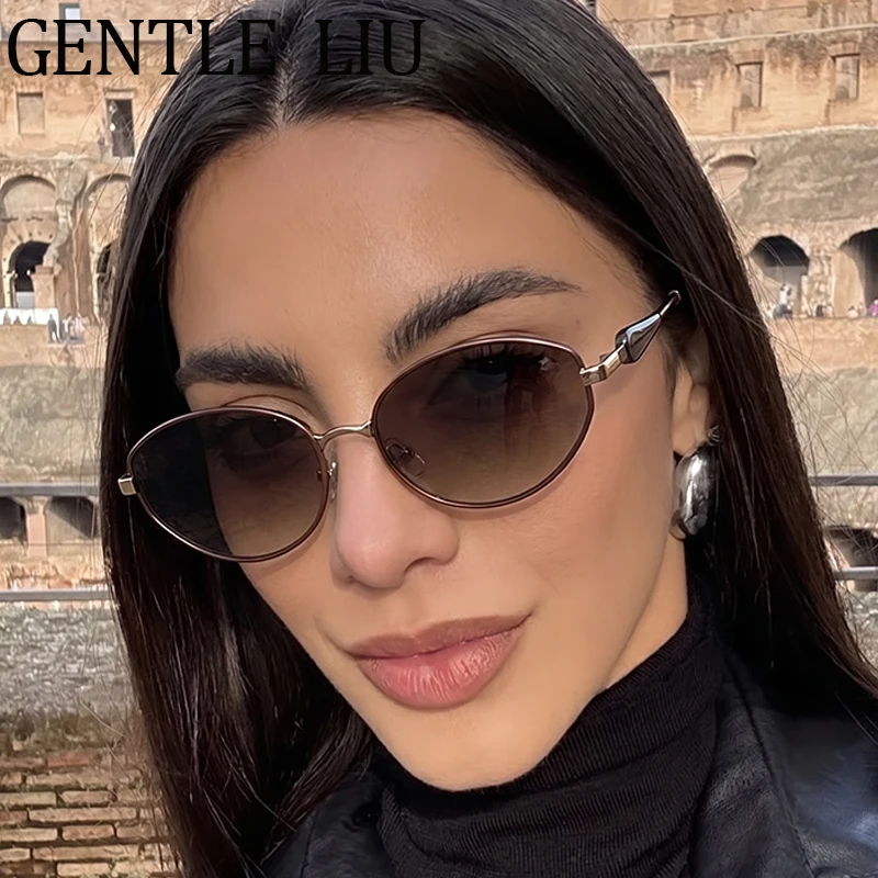 

Vintage Cat Eye Sunglasses Women 2026 Trendy Luxury Brand Designer Y2K Punk Geometric Sun Glasses Ladies Driving Eyewear Shades