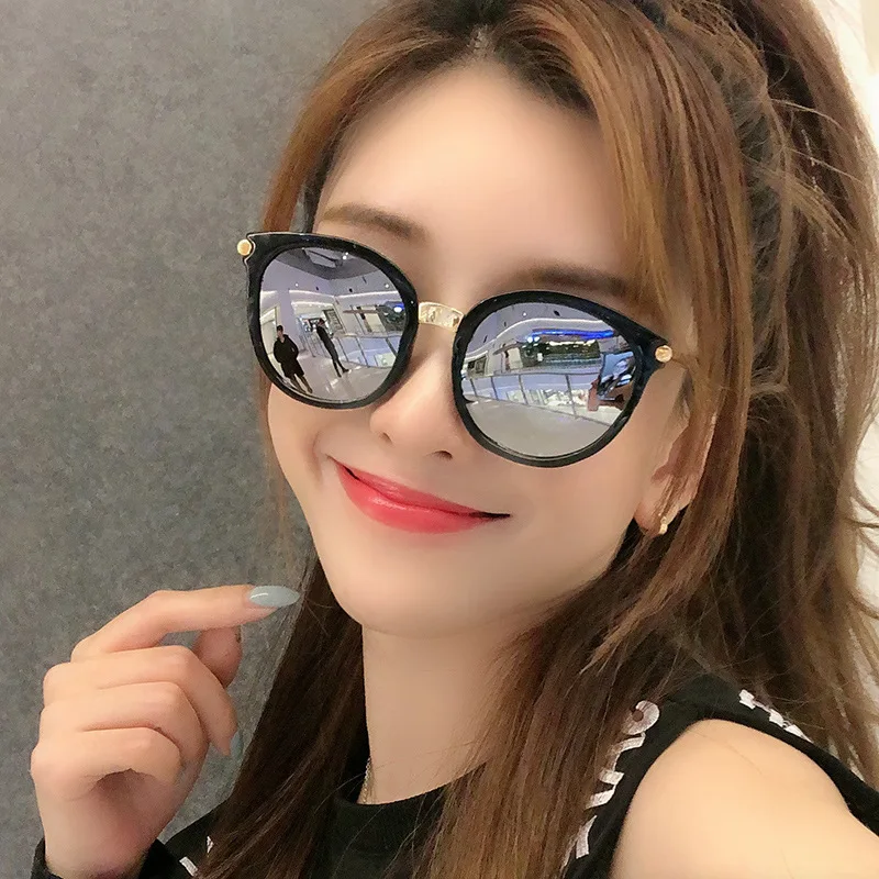 Classic Round Vintage Sunglasses Women Fashion Brand Design Mirror Sun Glasses Female Shades Retro Gafas UV400 Oculos De Sol