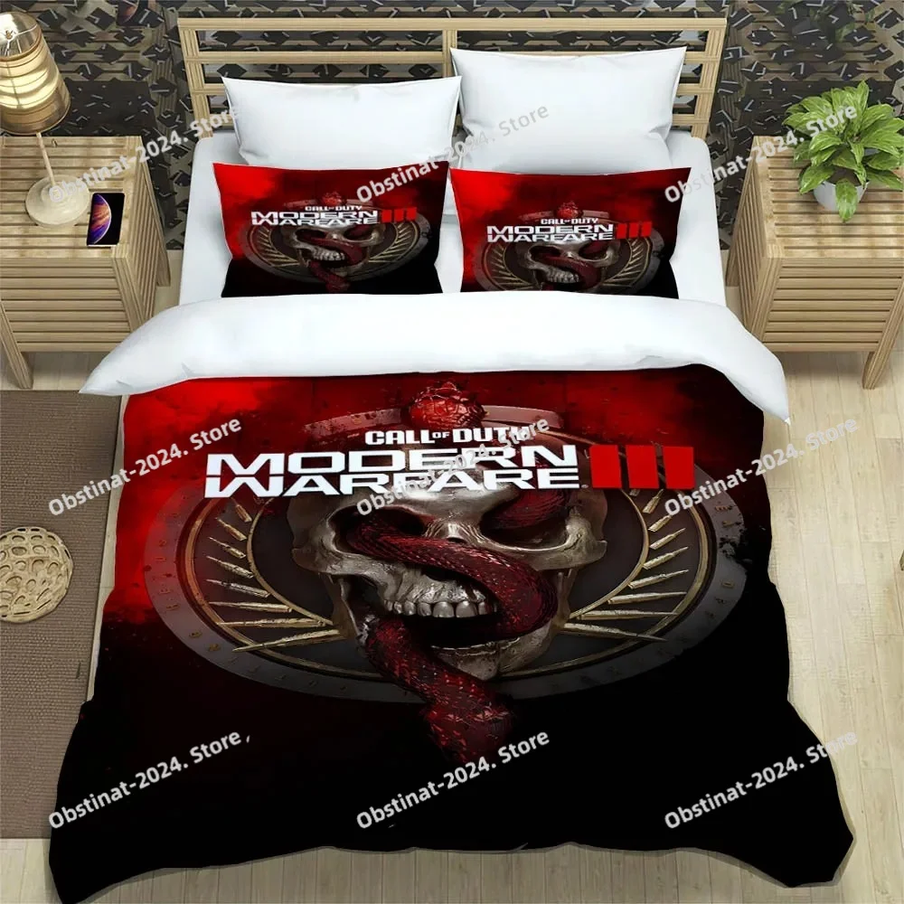 

Game code, call of duty Printed Bed Set Duvet Cover Pillowcase Bedding Set Bed Linen Sheet Quilt Cover Full Queen King Size