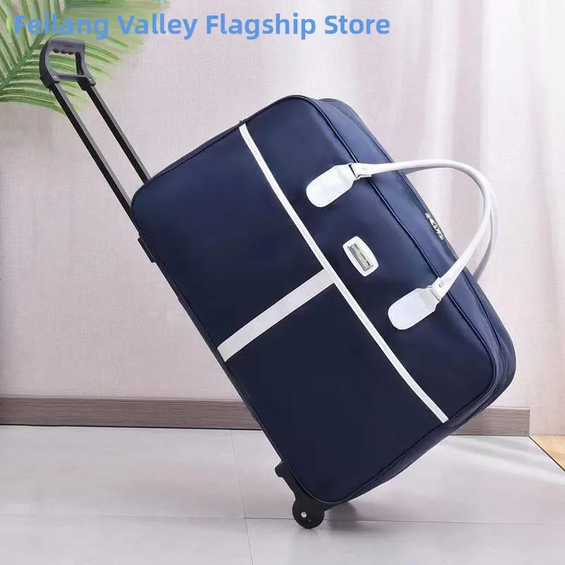 

Large Capacity Luggage Bag with Wheels Travel Bag for Men And Women Lightweight Waterproof Suitcase for Short Business Trips