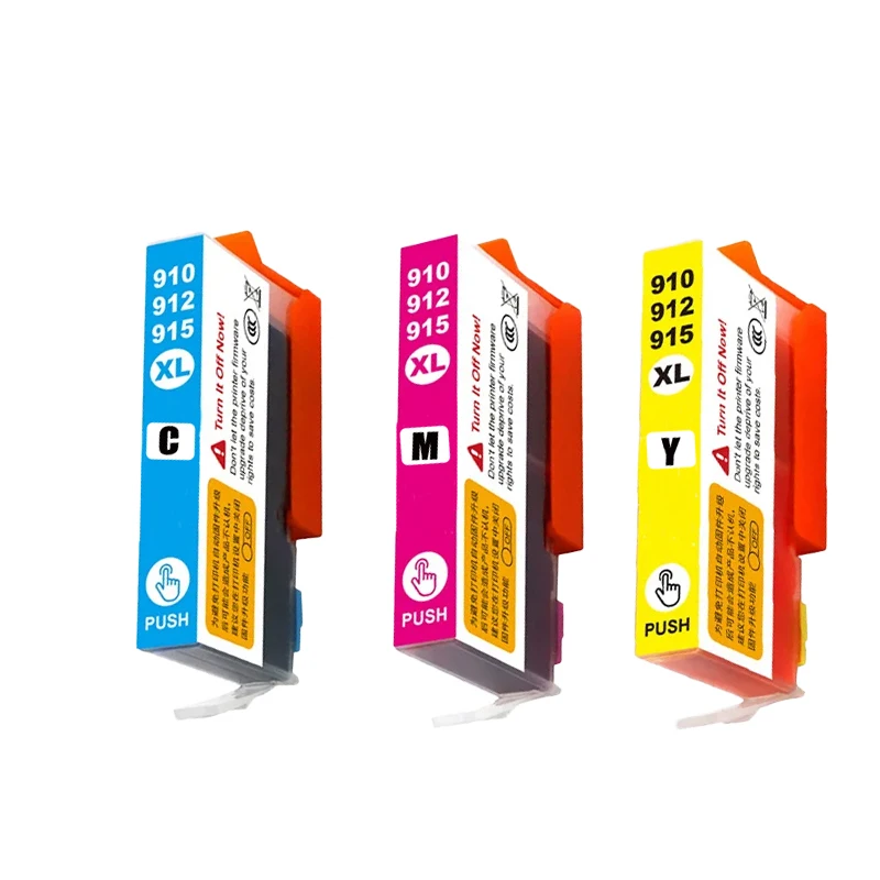 910XL 912XL 915XL خرطوشة حبر متوافقة لطابعات HP Officejet 8010 8020 8025 8028 8022 8026 8012 8018 8023 8031 8033 8034