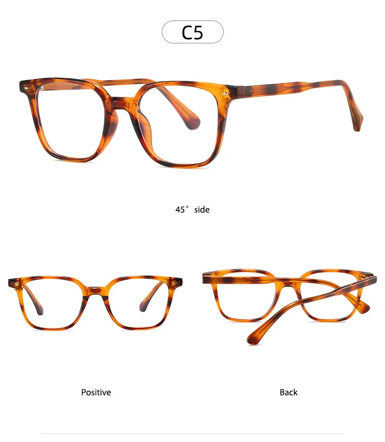 KOCOLIOR 2025, hochwertige TR90-Retro-Lesebrille mit quadratischem Rahmen für Damen und Herren, modische photochrome Presbyopie-Brille – Detail 15