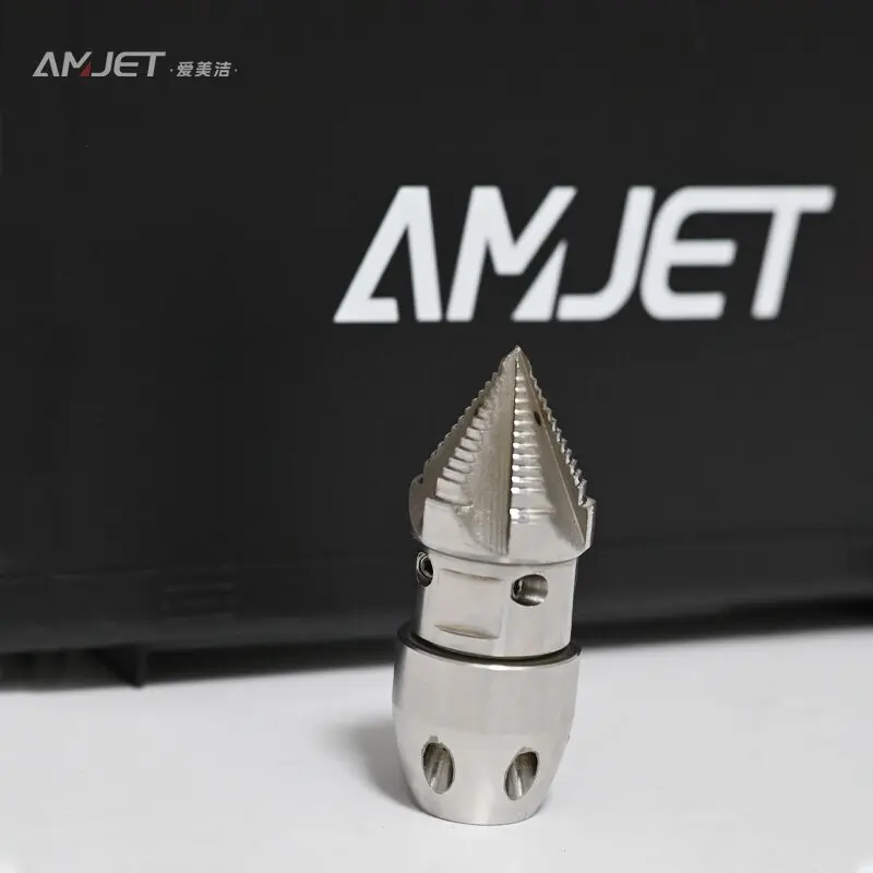 Intelligent Pressure Injector Rotary Nozzle 1/2 In. for Sewer Cleaning Machine HIGH PRESSURE WASHER Sewer Nozzle