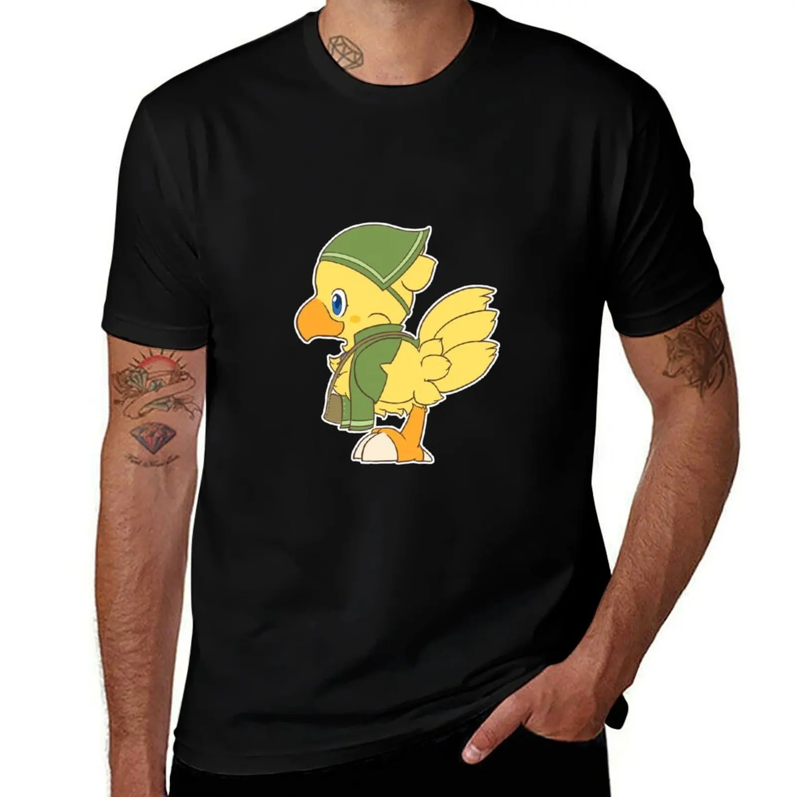 

Apothecary Chocobo T-Shirt anime t shirts for man funny t shirts cotton man t shirt cotton T-shirt