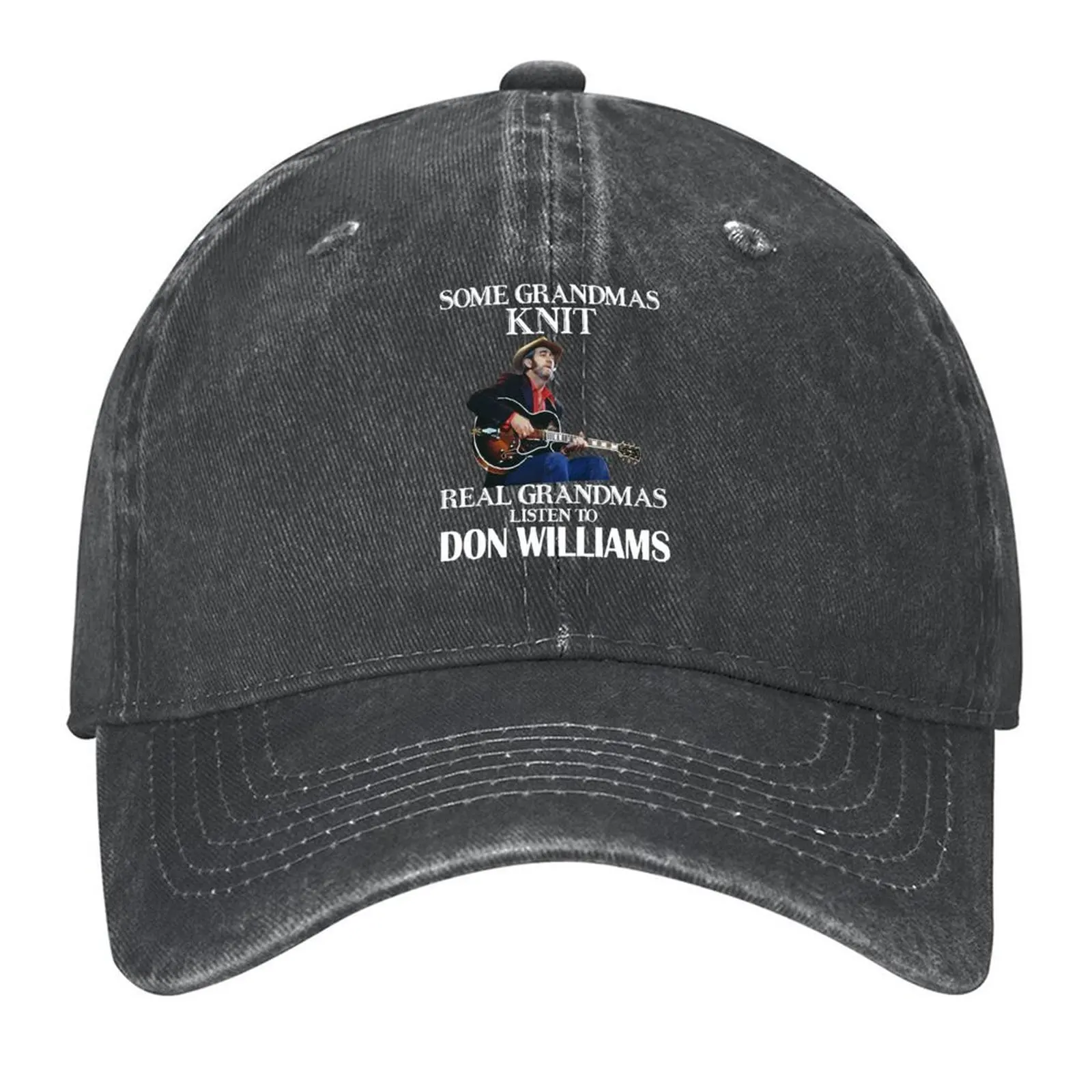 

Don Williams Country Artist Pays Tribute The Hit Ballad Some Grandmas Knit Real Grandmas Listen To Baseball Cap