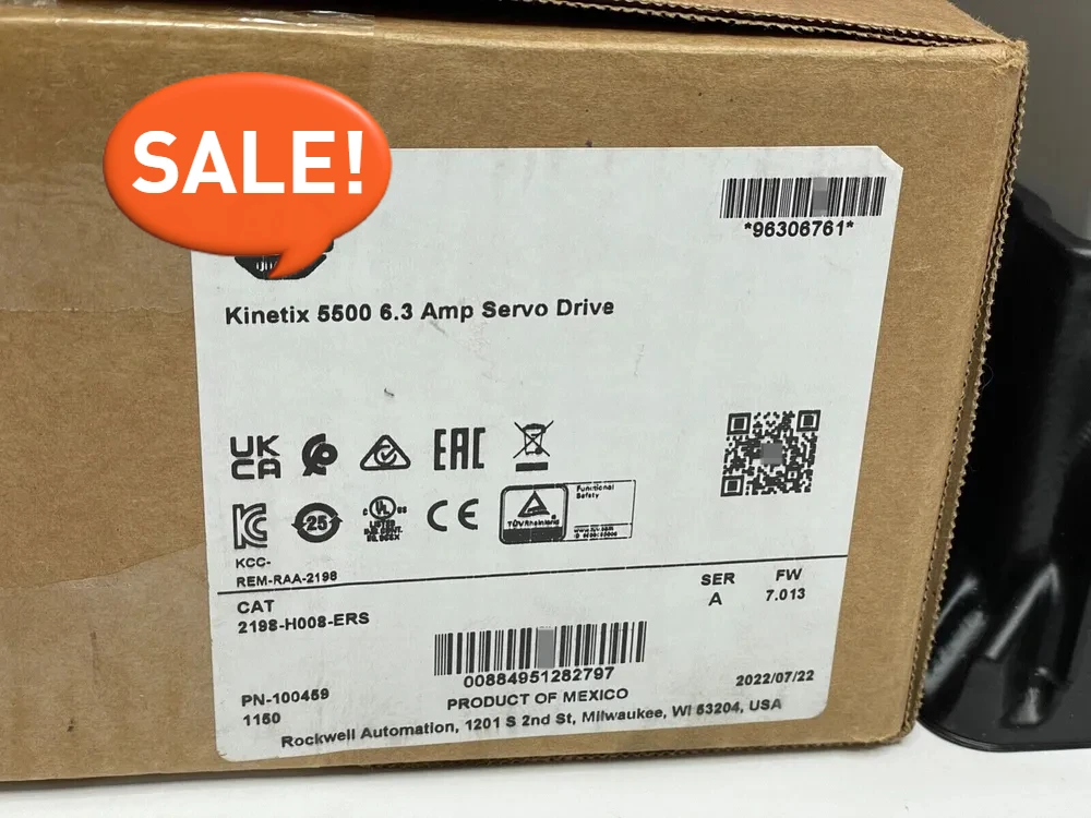 

NEW AB 2198-H008-ERS Kinetix 5500 Servo Driver AB 2198H008ERS AB