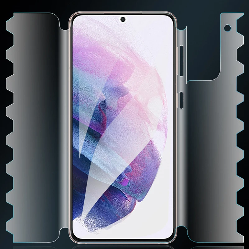 6 in 1 Full Cover Butterfly Hydrogel Film For Samsung Galaxy S24 S25 S23 S22 S21 FE Note 20 Ultra 10 Plus Lens Screen Protector image 3
