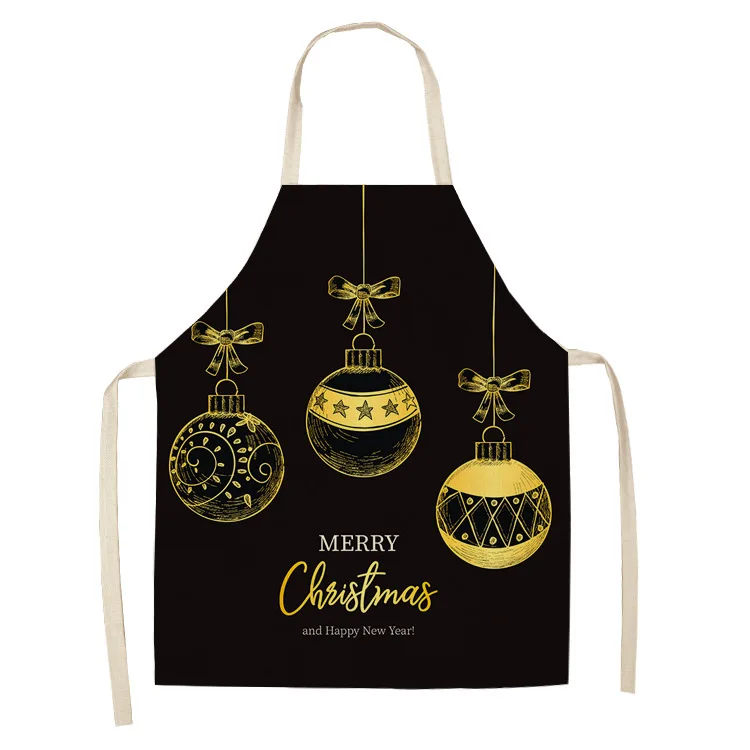 Christmas Fawn Pattern Kids Apron Home and Kitchen House Cleaning Barista Customizable