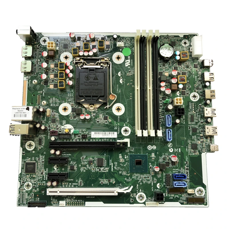 Imagem -05 - Usado para hp Prodesk 600 g4 mt Motherboard L04743601 L04743001 L02062-001 Ddr4 Q370 100 Testado Navio Rápido