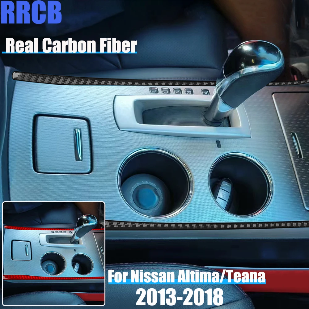 

Настоящие автомобильные аксессуары из углеродного волокна, боковые полосы, мягкая наклейка на чехол для Nissan Altima/Teana L33 2013 2014 2015 2016 2017 2018