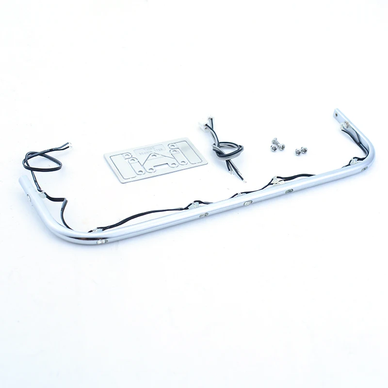 1:14th Scale LED 3V Simulation Front Bumper Light Upgrade Accessories for Tamiya RC Truck SCANIA 770S 6x4 56368 56371 56379