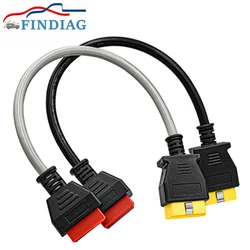 Universal 16 Pin Male To 16 Pin Female OBD 2 OBD II Extension Connector For Auto Diagnostic Extending Cable