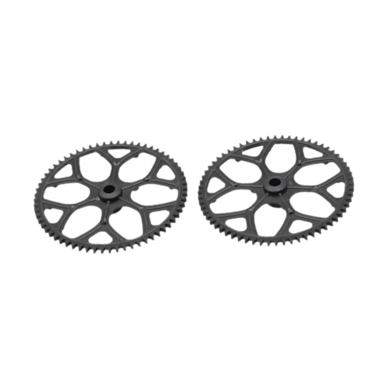 

2Pcs RC Helicopter Gears Set Spare Parts Easy to Install Sturdy Accessories RC Car Parts Kits for Wltoys XK K170 XK K124