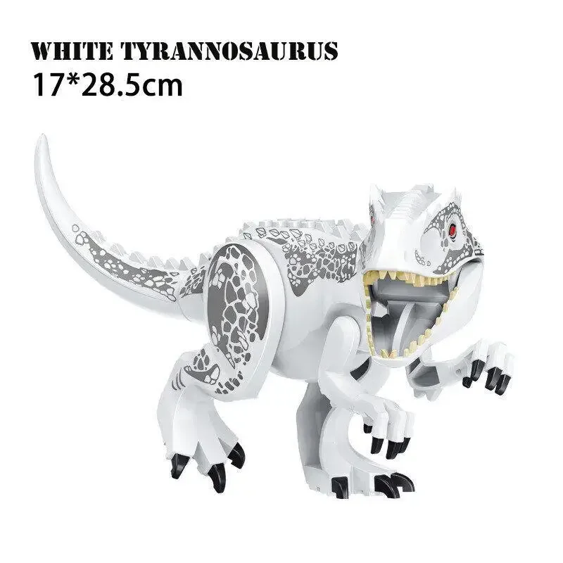 Jurassic World Brutal Raptor Bouwstenen Dinosaurus Model Tyrannosaurus Indominus T-Rex Monteren Educatief Speelgoed Voor Kinderen Gift