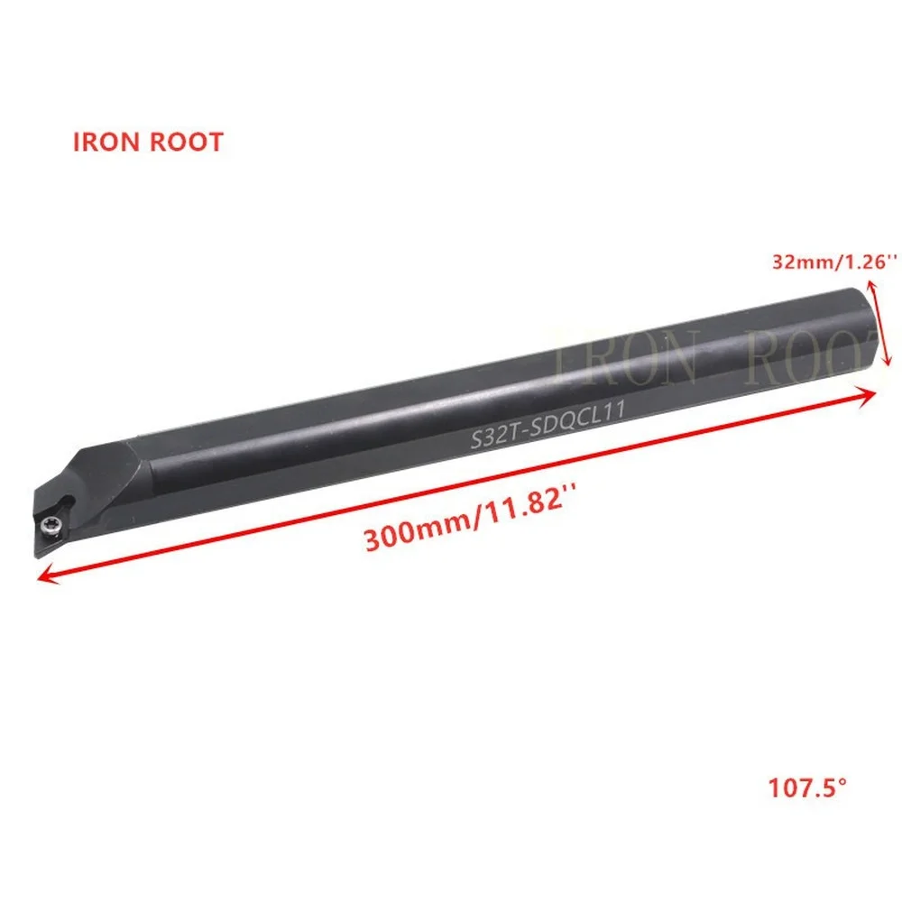 S16Q-SDQCR11,S16Q-SDQCL11,S20R-SDQCR11,S25S-SDQCR11,CNC Lathe Internal Turning Tool Holder Boring Bar For DCMT11T308