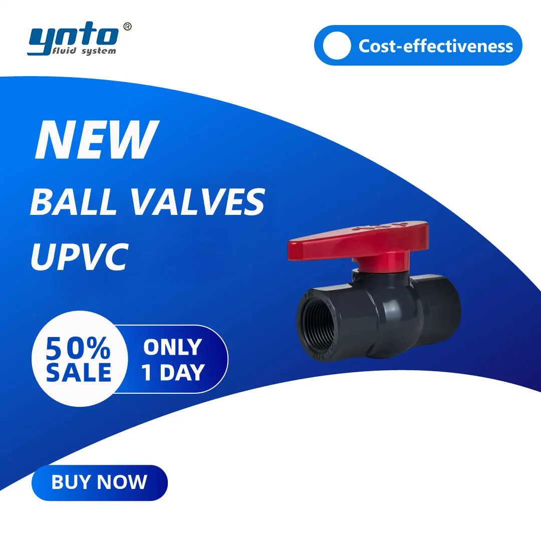 Integrated PVC Manual Ball Valves Wholesale UPVC Material for Plumbing And Water Supply Systems