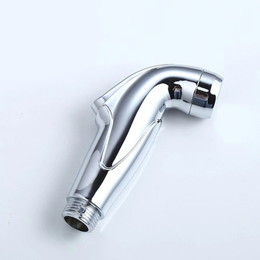 

Practical Extremely High Quality Light Weigh Brand New Bidet Spray 1 Pcs ABS G1/2\" Handheld Silver Multi-functional