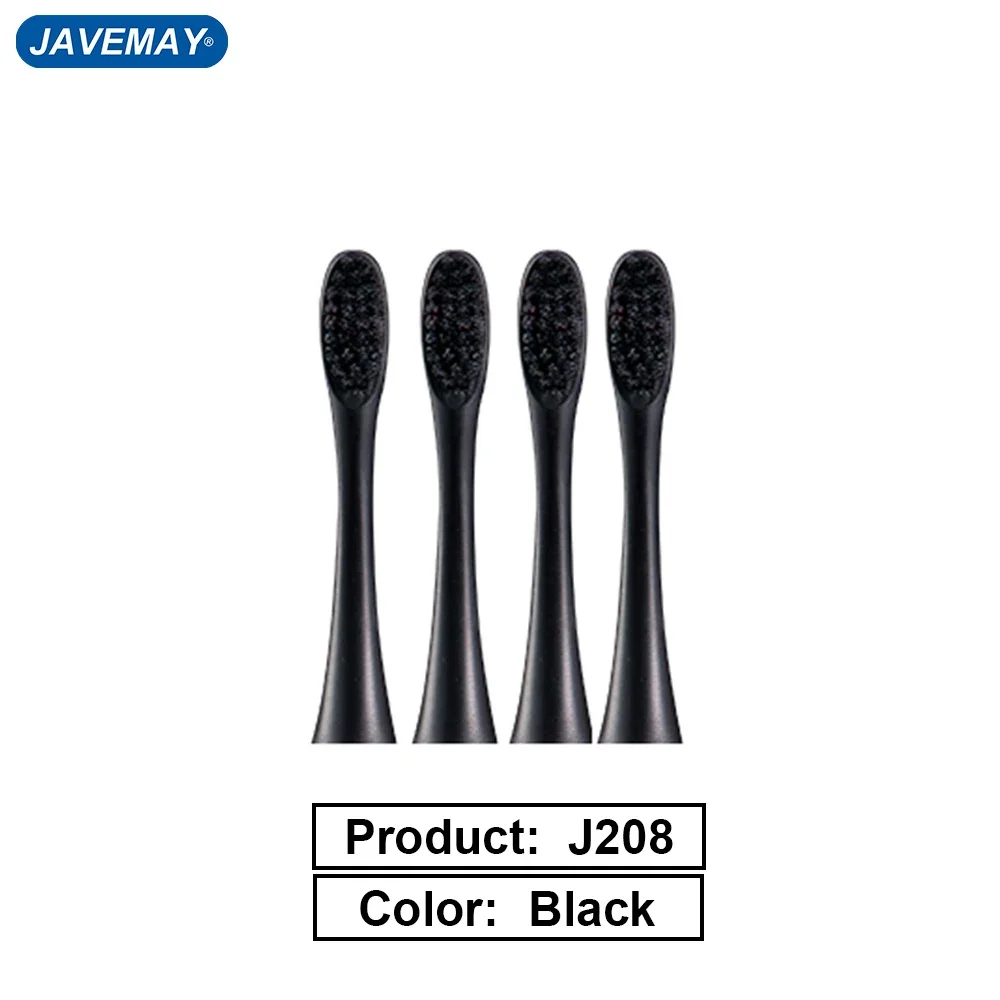 

J208 Electric Toothbrush Head Soft Brush Head BRUSHHEADJ208 Sensitive Replacement Nozzle for JAVEMAY Brand Products