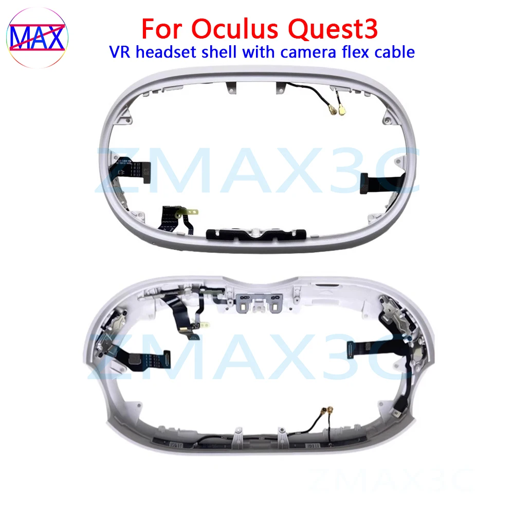 Original For Oculus Quest 3 VR Headset Cover Shell With Camera Flex Cable For Meta Quest 3 Case Replacement Parts