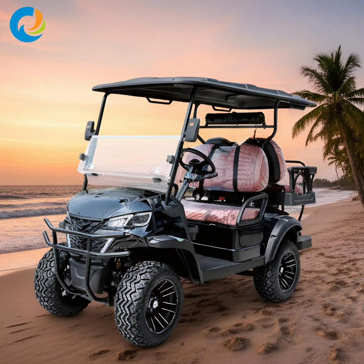 Robetaa Customizable Hunting Electric Golf Carts Car Buggies With DOT Lithium Battery