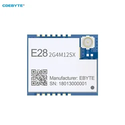 SX1280 LoRa Module 2.4GHz LoRa Spread Spectrum FLRC IPEX Antenna CDEBYTE E28-2G4M12SX Low Power Consumption SMD 3KM SPI Module