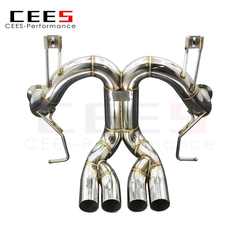 CEES Stainless Steel Catback Exhaust System For  Aventador LP700/LP750SV 6.5L 2011-2016 Exhaust Pipe Muffler