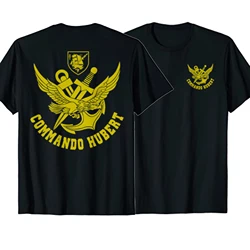 French Naval  Special Forces Commando Hubert T-Shirt 100% Cotton O-Neck Summer Short Sleeve Casual Mens T-shirt Size S-3XL