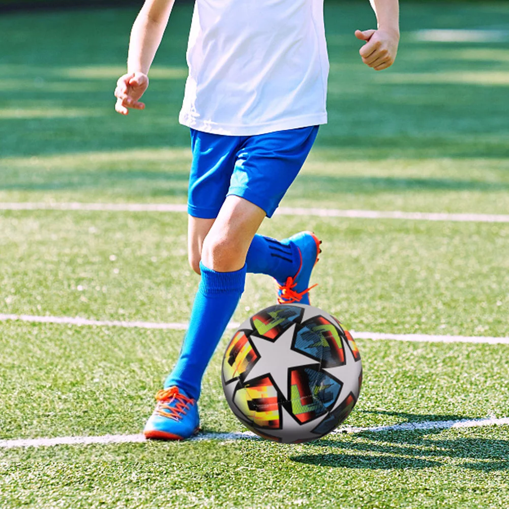 Pelotas de fútbol de alta calidad, tamaño 4/5, Material PU, a prueba de explosiones, resistentes al desgaste, resistentes a patadas, juego al aire libre, entrenamiento de fútbol