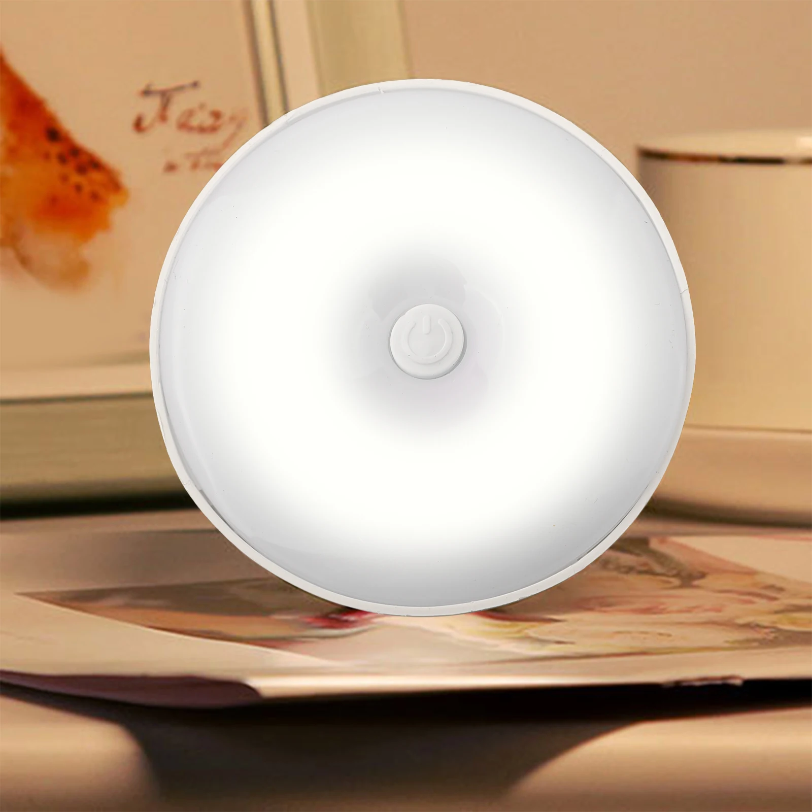 

Перезаряжаемый светодиодный сенсорный ночник с дистанционным управлением, адсорбционный беспроводной ночник, магнитный настенный светильник для шкафа в спальне