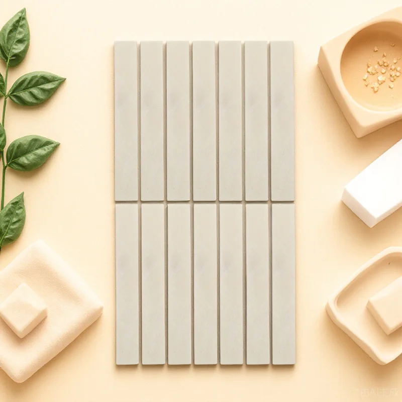 

14pcs White 80x12x5mm Soapstone Pencils Chalk Markers for Welding Metal Construction Flat Refills Replacement