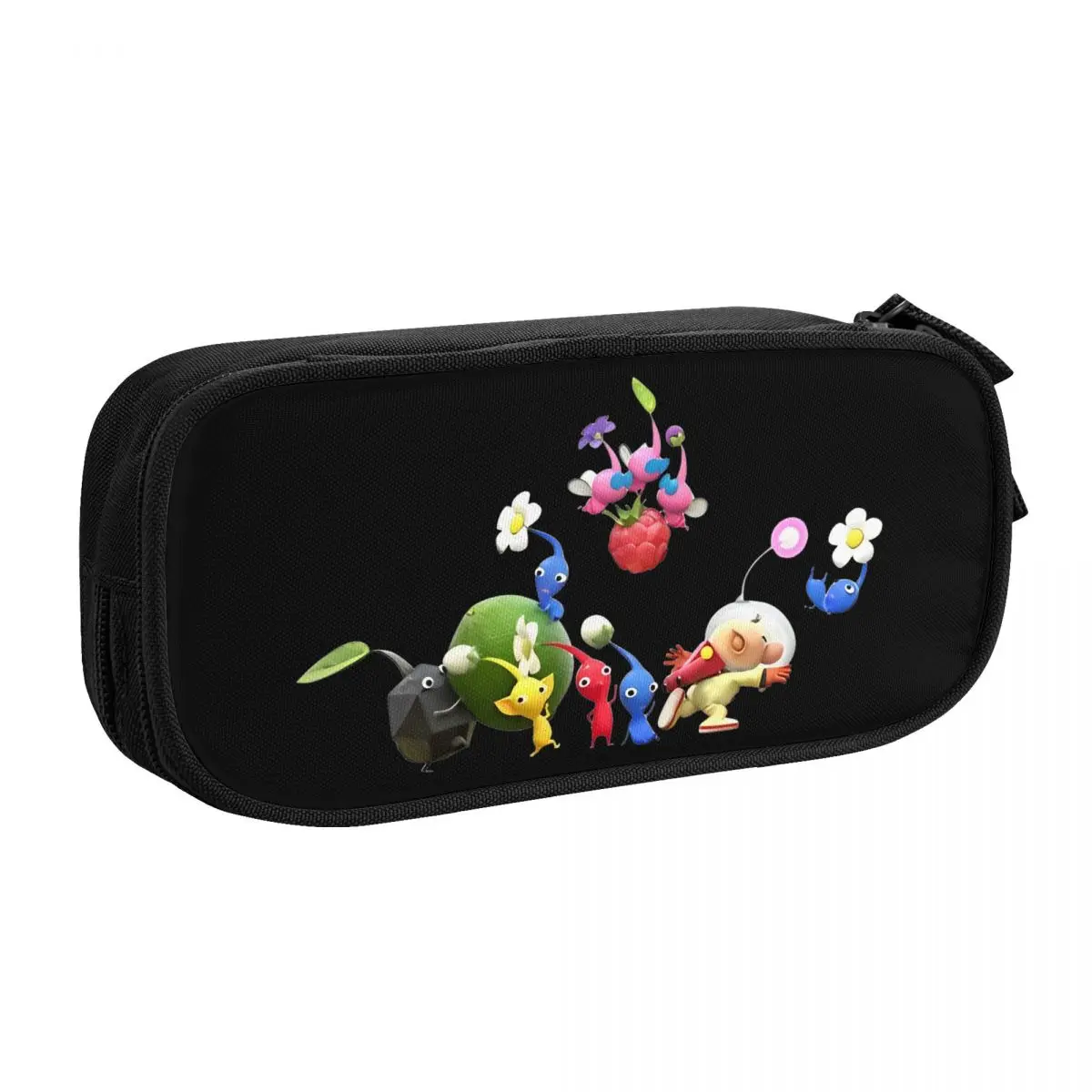 

Летние и цветочные пеналы, милые сумки-держатели для ручек Pikmin, студенческие большие вместительные школьные подарочные пеналы для студентов