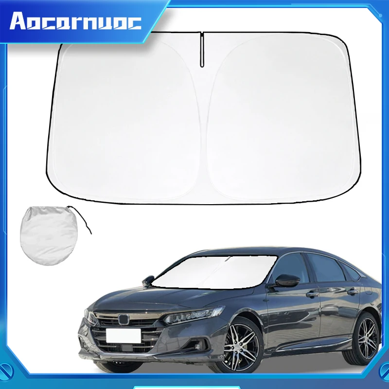 

For Honda Accord 2Door 2003-2017 Car Window Sunshade Cover Sun Shade Windshield Visor Protector Windscreen Styling Accessories