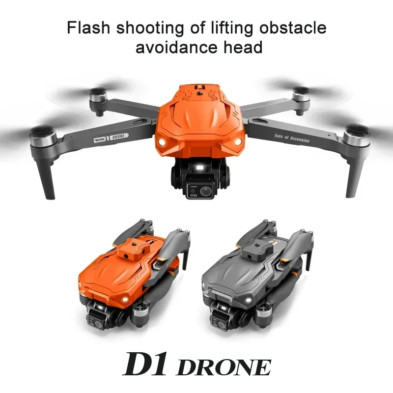 

2024 D1 Drone Professionnel 8K Dual Camera FPV Lift Obstacle Avoidance Aerial Photography Brushless Optical Flow Dron Toys Gift