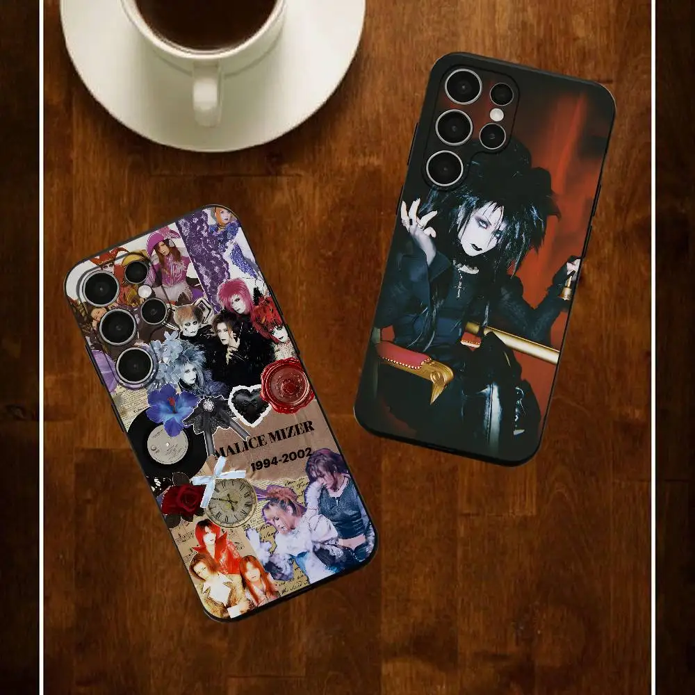 

M-Malice Round M-Mizer Phone Case For Samsung S24 25 23 22 21 20 Plus Ultra 5G Lite Shockproof Cover