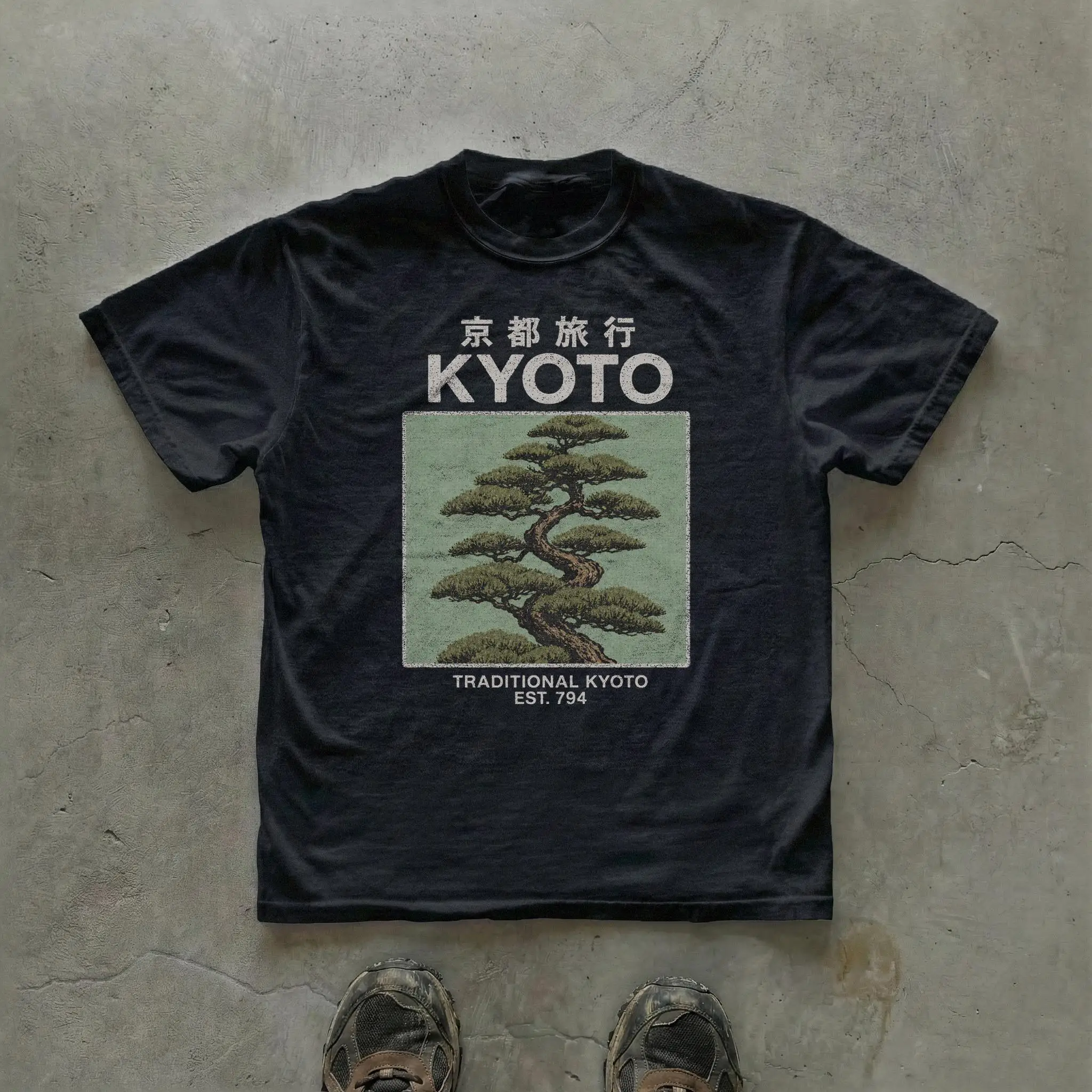 Kyoto T Shirt Japanese Streetw - Vintage Fashion Kyoto review and price