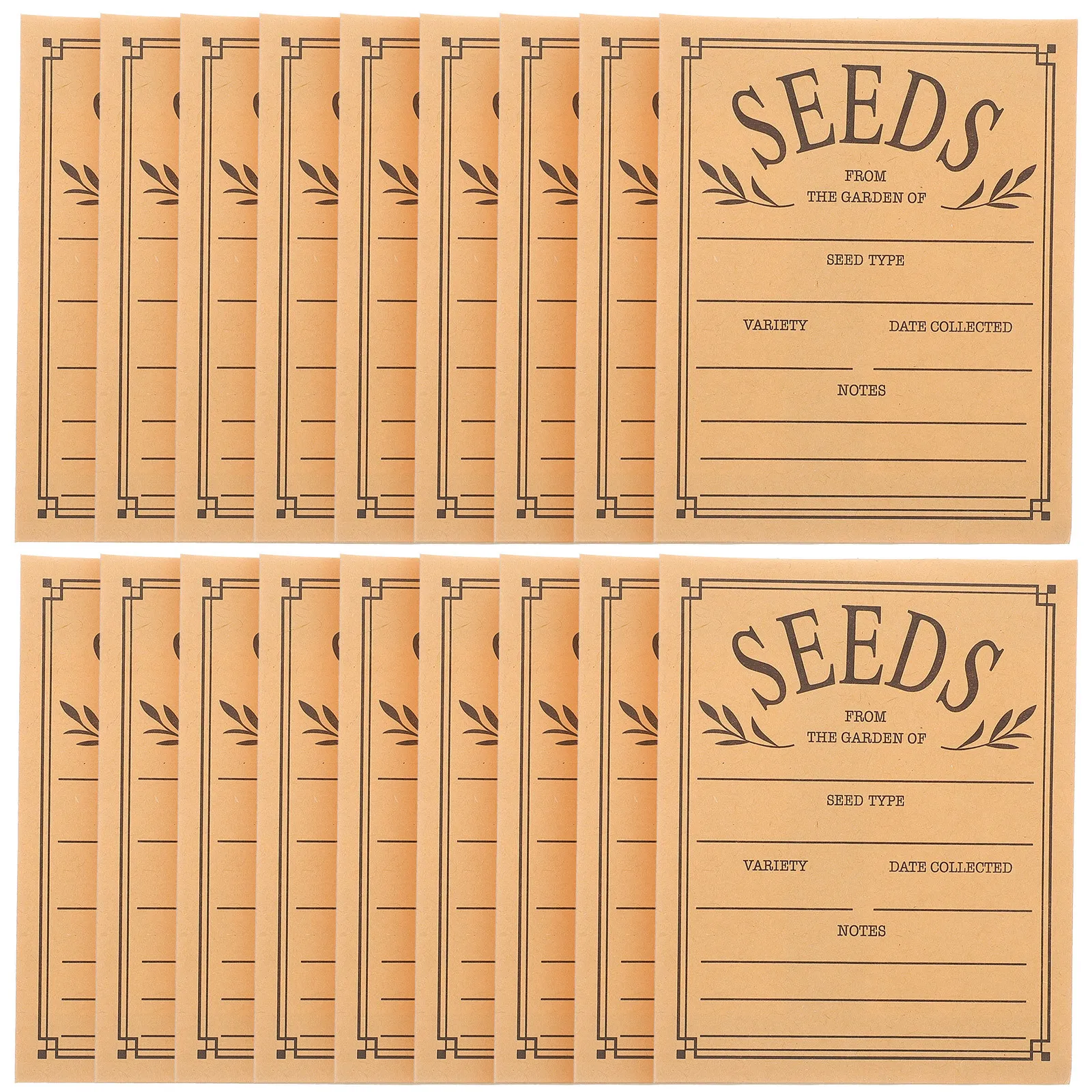 

50pcs Seed Envelopes Small Kraft Paper Packets For Organizing Storage Multi-Use Planting Season Solution Seed Management