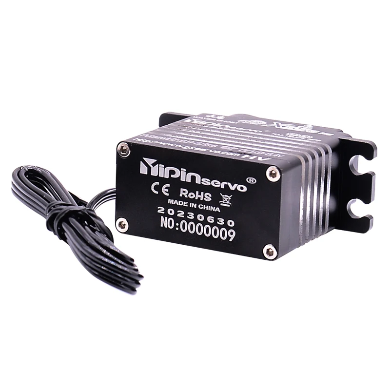 Bürstenloser digitaler Servo 50 kg 80 kg HV großes Drehmoment Stahl Metallgetriebe wasserdichter IPX8-Motor für RC-Car Xmaxx Crawler-Roboterteile – Detail 9