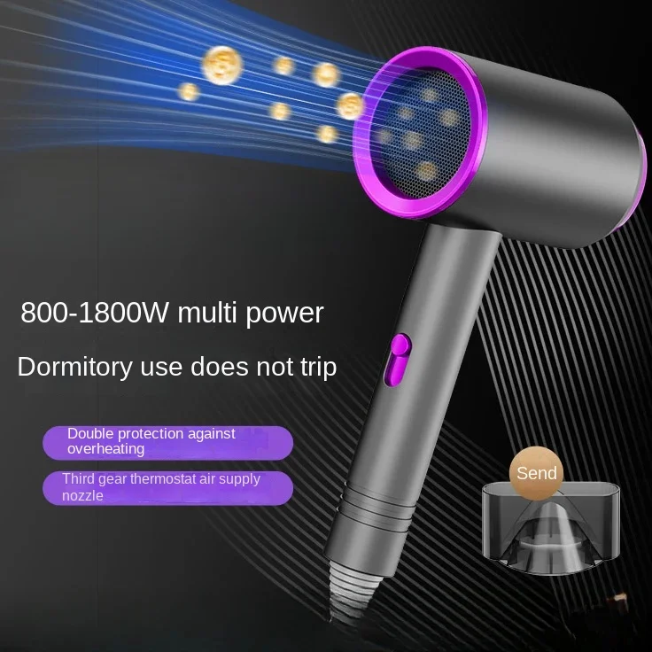 

Household hair dryer negative ion constant temperature hair care fast drying high speed wind high power