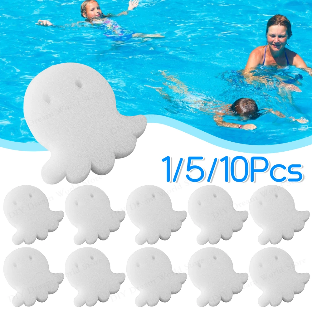 6-60 قطعة مرشح حوض السباحة الإسفنج الأخطبوط شكل رغوة الإسفنج تصفية سبا النفط امتصاص الحمأة تنظيف أداة الملحقات