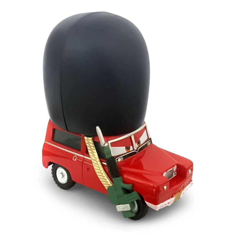 Pixar Cars 2 Guido Mater Militärfahrzeug Land Rover Modellautos 1:55 Metall-Druckguss Mini-Rennwagen Disney Cars Kindergeschenke Spielzeug