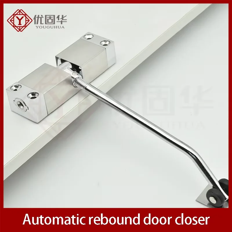 

Stainless Steel Automatic Spring Door Closer Door Closing Device Can Adjust The Door Closing Device Furniture Door Hardware