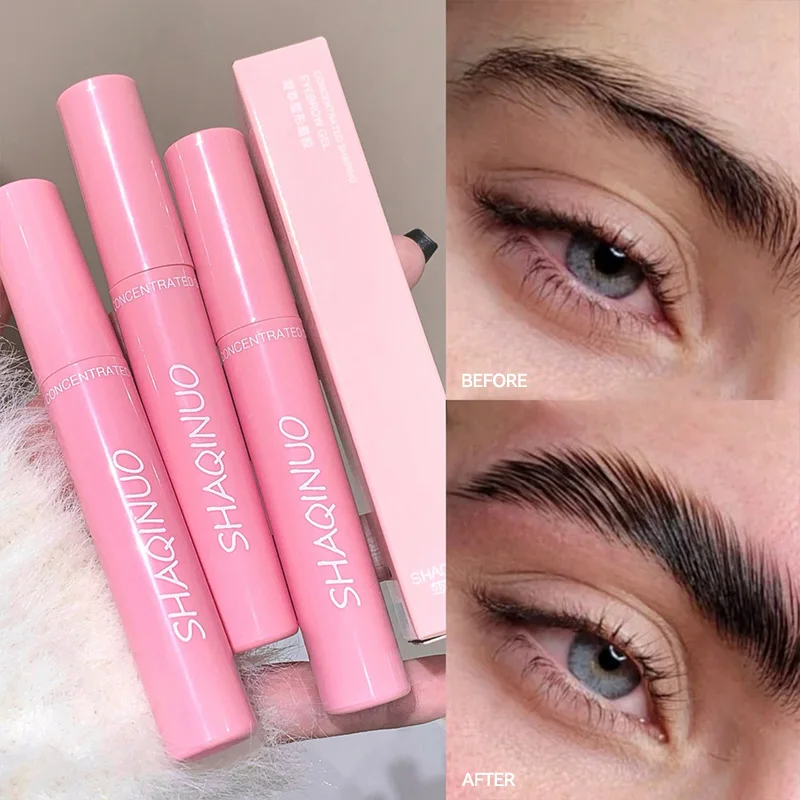 SHAQINUO Brow Gel: skoncentrowany żel modelujący do bezwadnych, naturalnie wyglądających brwi - długotrwały, wodoodporny i łatwy w aplikacji