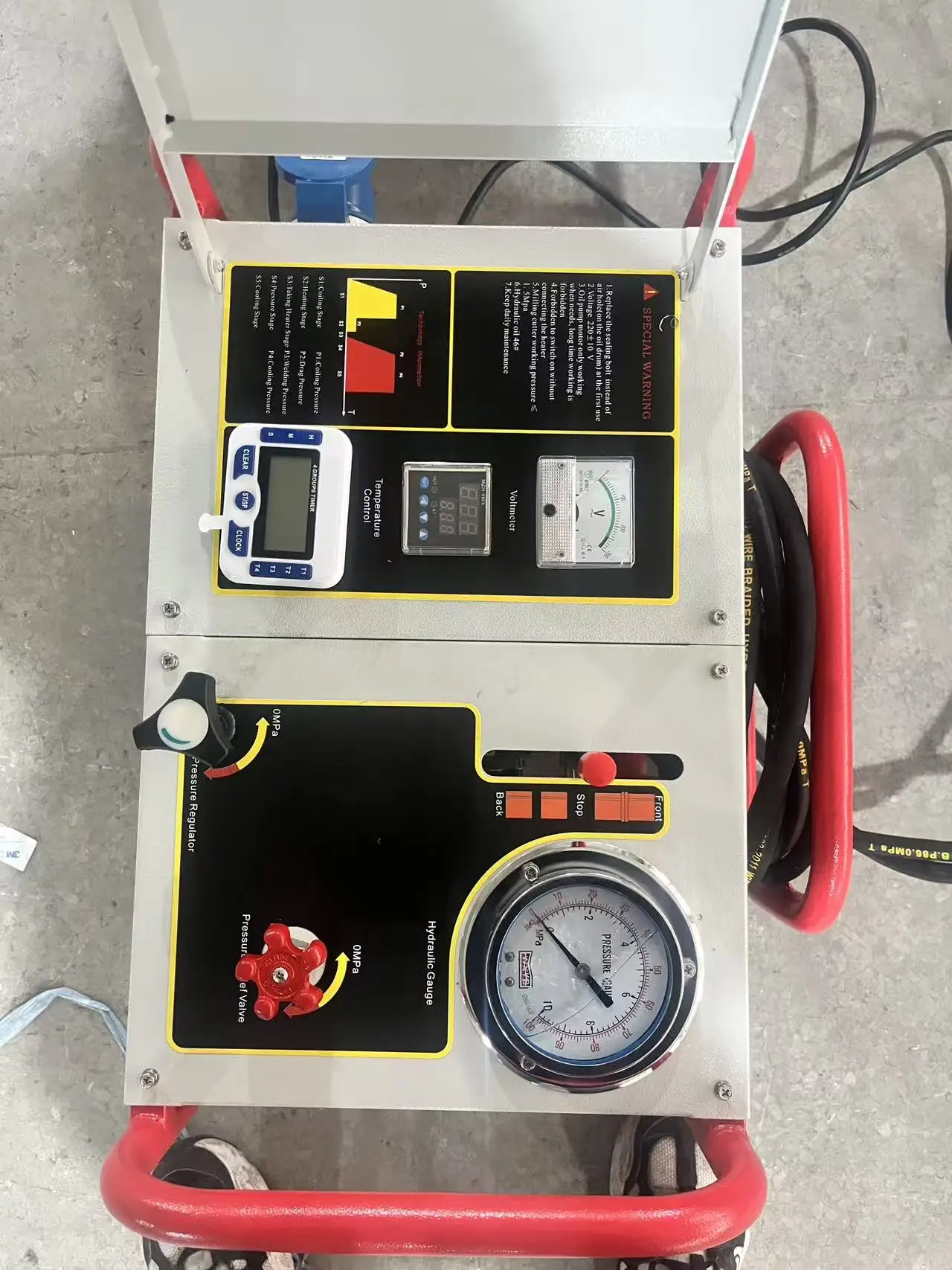 PlasticPipes ChinaWholesale Low PriceNew HDPE 110-630mm Hydraulic Butt Fusion Welding Machine For