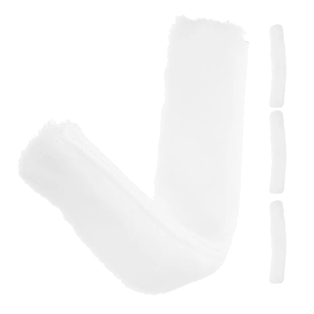 

4Pcs Window Scrubber Pads Replacement Reusable Microfiber Cleaning Cloth Covers for Glass Window Cleaning Supplies Squeegee