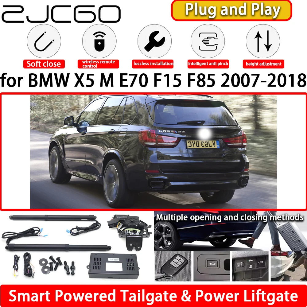

for BMW X5 M E70 F15 F85 2007-2018 OEM Automatic Electric Powered Tailgate Power Liftgate Tail Gate Lift Kit System Plug & Play